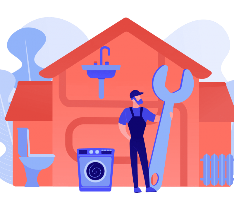 plumber illustration